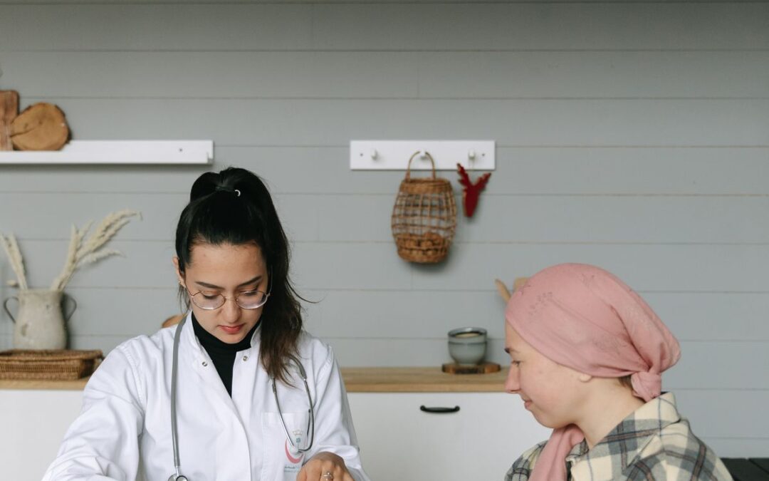 Illustrative consultation in a clinical setting