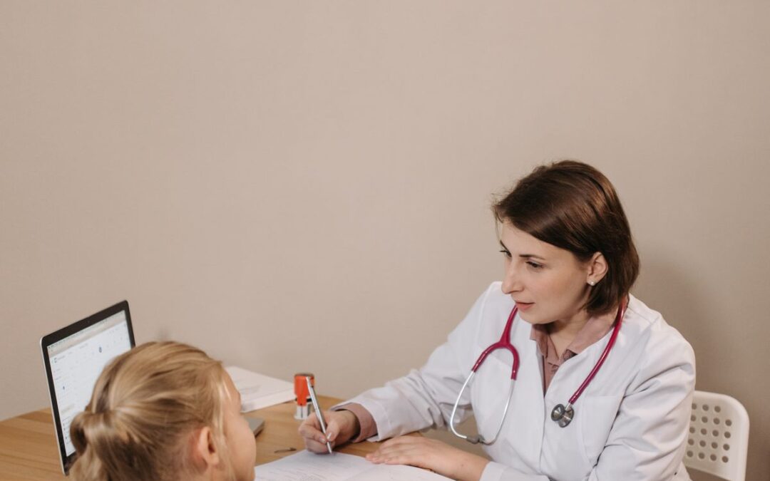 Illustrative consultation in a clinical setting